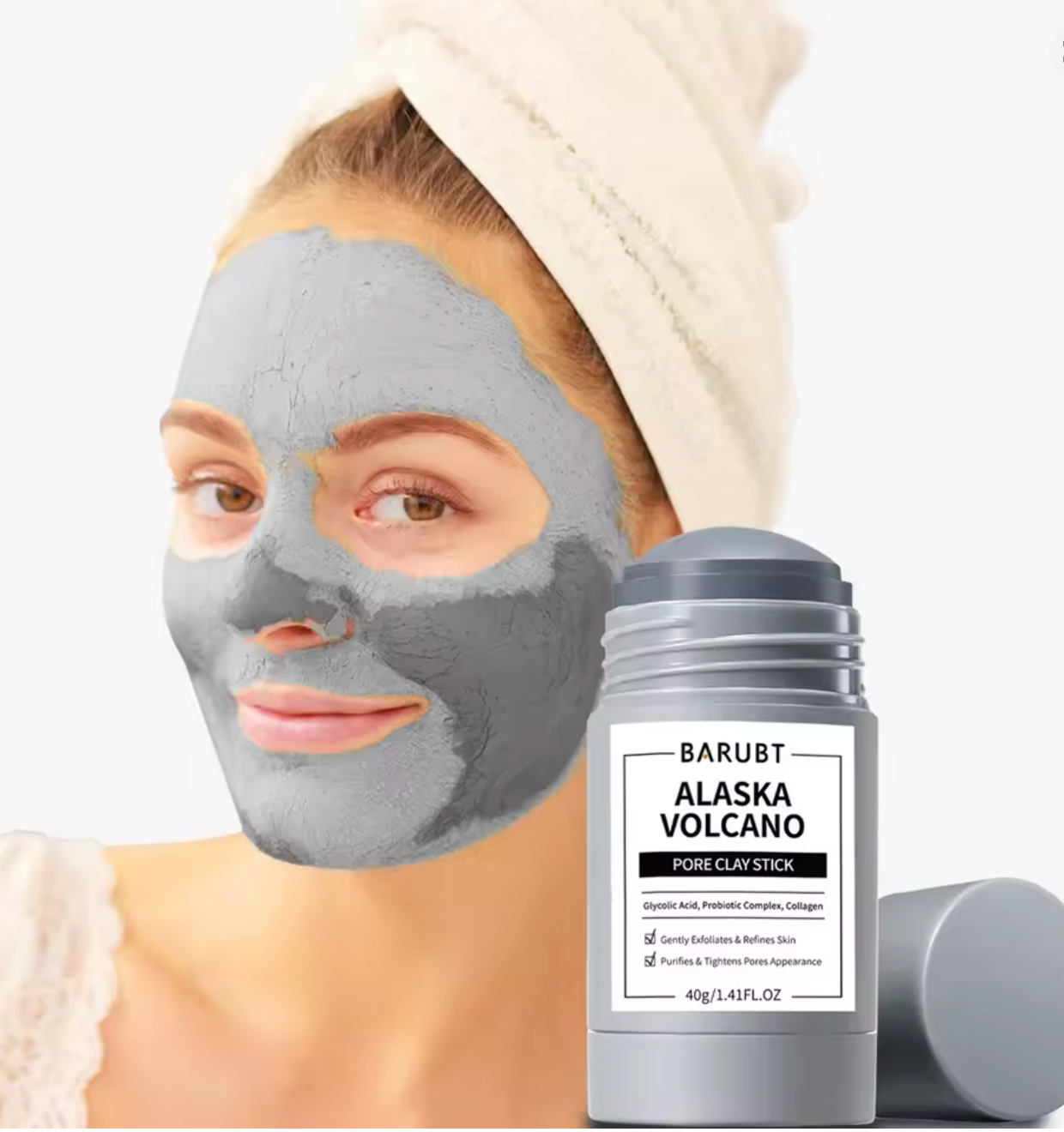 Solid Mud Mask Stick