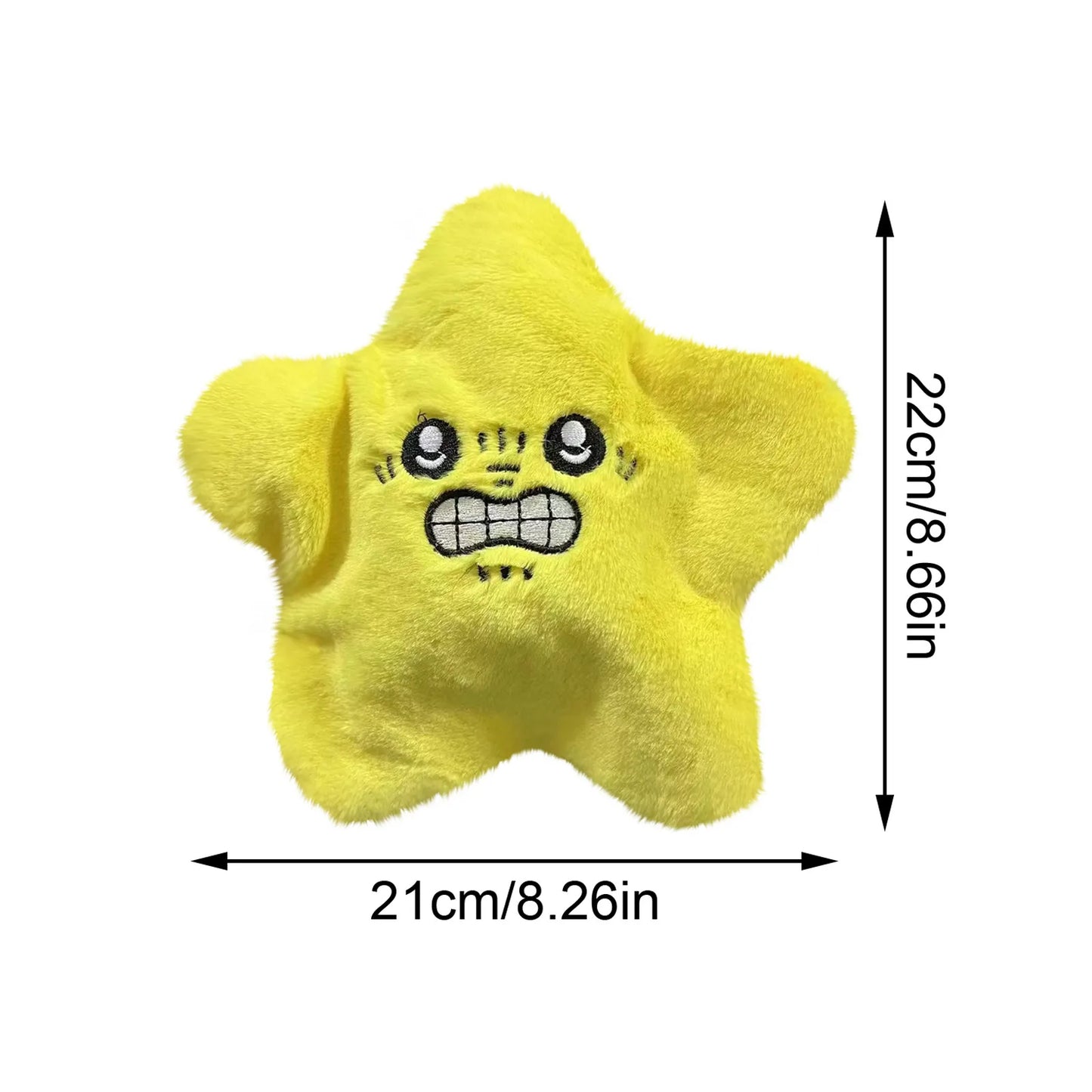 StarBob™ – Cojín Estrella con Carita Feliz