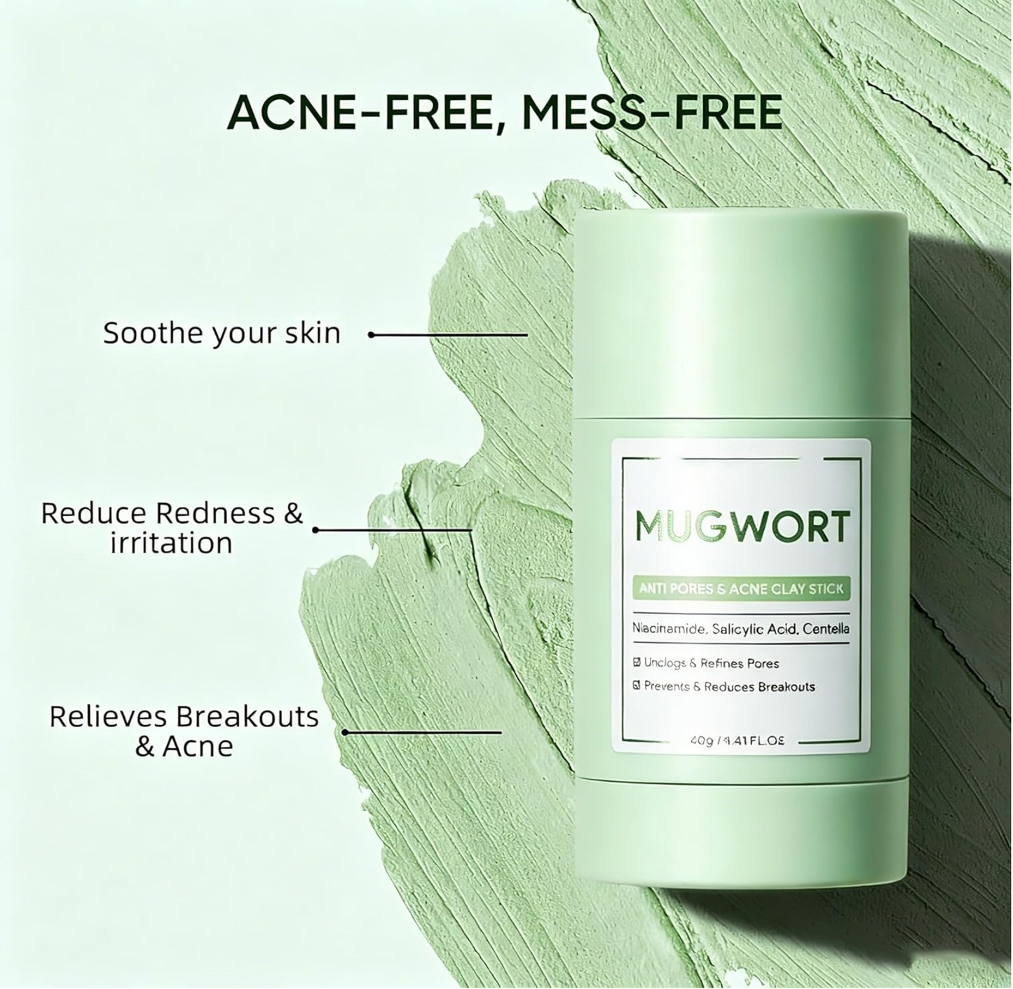 Solid Mud Mask Stick