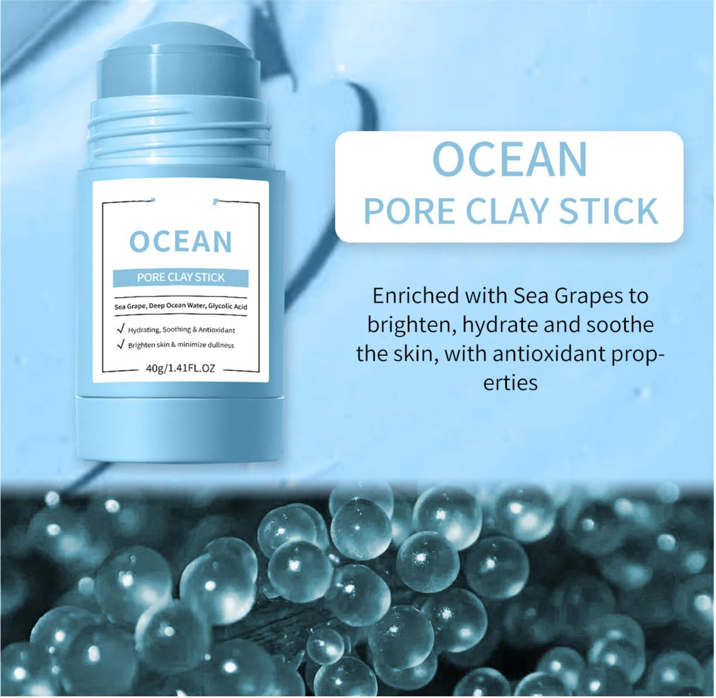 Solid Mud Mask Stick